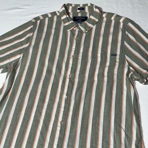 Chubbies Friday Shirt Mens‎ XL Colorful Striped Button Down S/S Beach Vacation